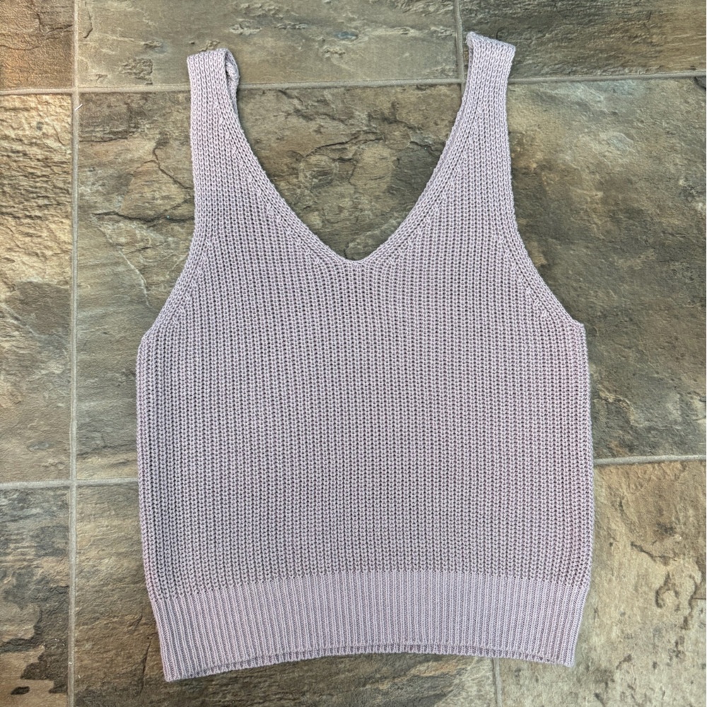 Sweater Tank Top